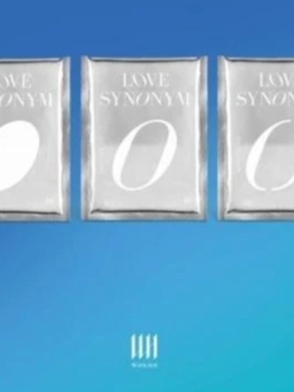 WONHO - Love Synonym #1 Right for Me Ver. 1 2 3 Complete Set - K POP Sealed